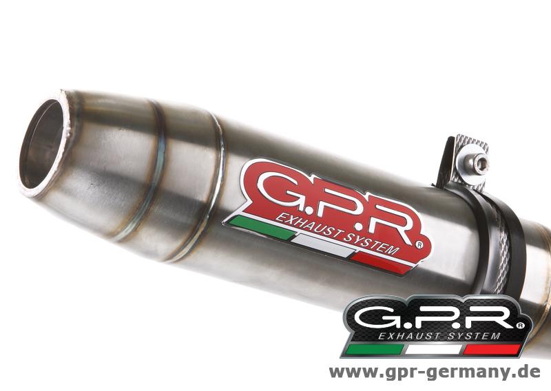 GPR DEEPTONE INOX KTM DUKE 390 2013/16 SLIP ON